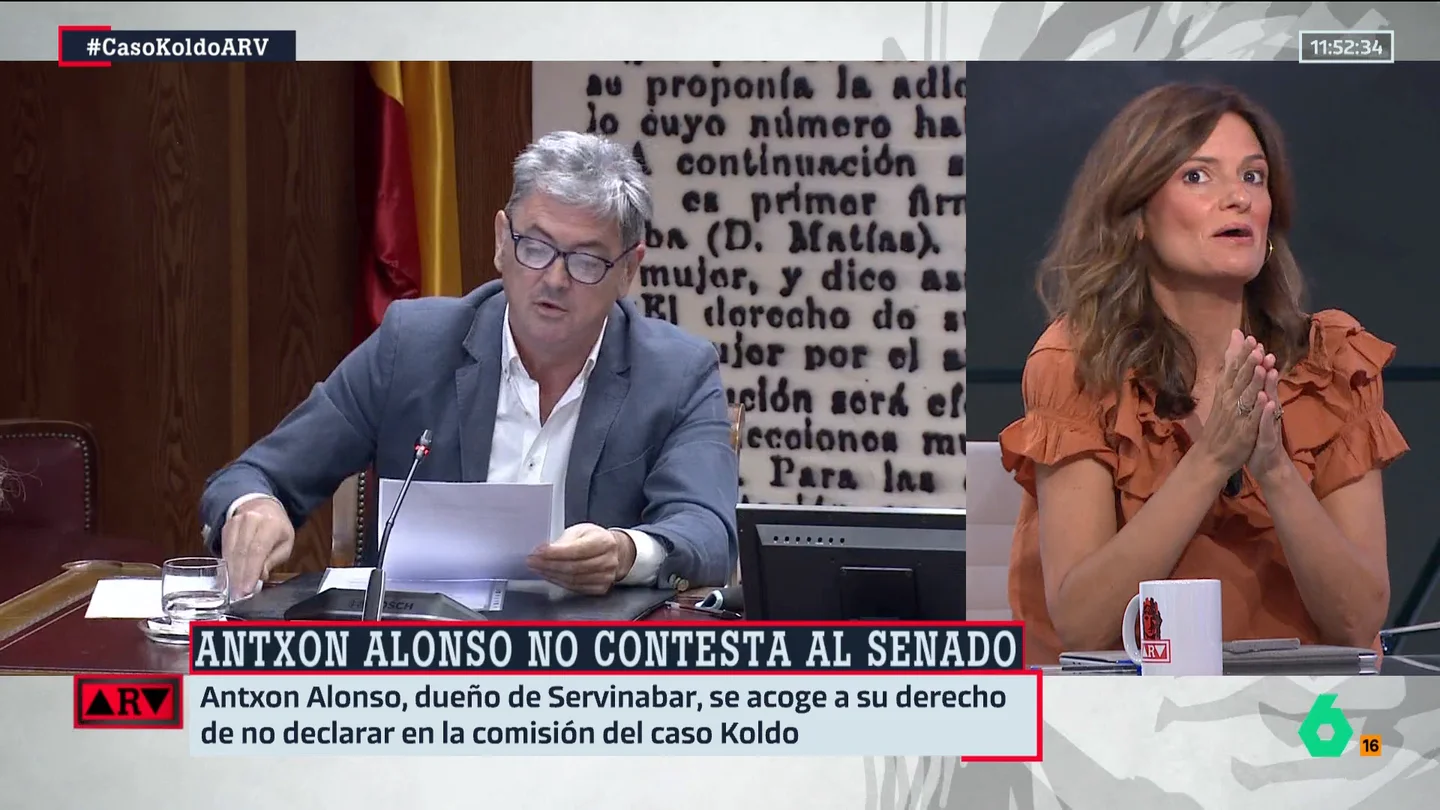 Pilar Gómez, sobre Antxón Alonso, dueño de Servinabar: "El papel de este empresario es clave: antes de adjudicarse el túnel de Belate, en las cuentas de sus empresas solo se hablaba de recortes" Pilar Gómez, sobre Antxón Alonso, dueño de Servinabar: "El papel de este empresario es clave: antes de adjudicarse el túnel de Belate, en las cuentas de sus empresas solo se hablaba de recortes"