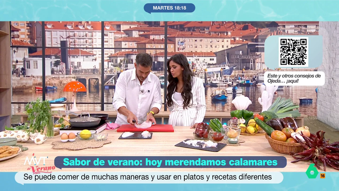 El truco de Pablo Ojeda para que el calamar quede perfecto a la plancha: "Se llama el corte de rombos" El truco de Pablo Ojeda para que el calamar quede perfecto a la plancha: "Se llama el corte de rombos"