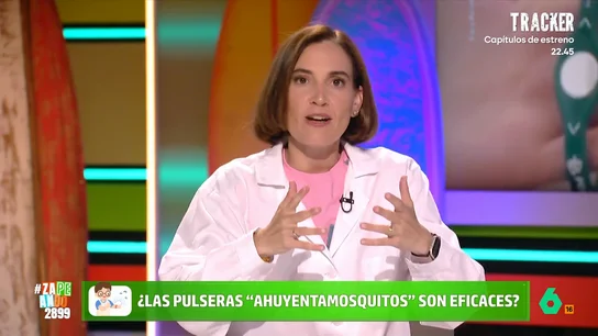 Boticaria García lo cuenta todo sobre las pulseras antimosquitos y avisa sobre la citronela: "No es lo más efectivo" Boticaria García desvela en este vídeo que, dentro de la farmacia, "las pulseras son mi animal mitológico favorito" y explica si las que ahuyentan los mosquitos son realmente eficaces o si es más recomendable optar por el repelente.
