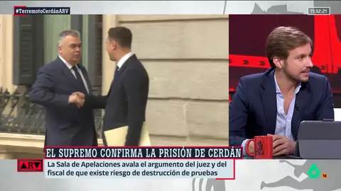 Pepe Luis Vázquez, sobre la decisión del Supremo de mantener a Cerdán en prisión: "Esa estrategia de negar la mayor puede tener algo que ver" Pepe Luis Vázquez, sobre la decisión del Supremo de mantener a Cerdán en prisión: "Esa estrategia de negar la mayor puede tener algo que ver"