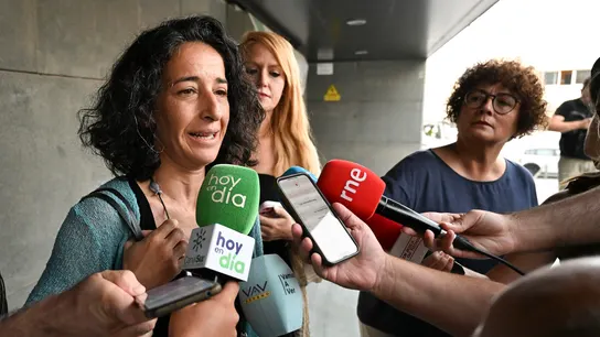 La madre de Gabriel, Patricia Ramírez, atiende a los medios a su llegada para declarar, en calidad de perjudicada, ante un juzgado de Almería La madre de Gabriel, Patricia Ramírez, atiende a los medios a su llegada para declarar, en calidad de perjudicada, ante un juzgado de Almería