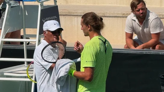 Toni Nadal y Zverev Toni Nadal y Zverev
