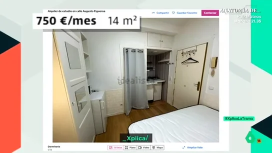 El último zulo de Idealista: 14 metros cuadrados con el váter 'cerrado' con una cortina por 750 euros en Madrid El último zulo de Idealista: 14 metros cuadrados con el váter 'cerrado' con una cortina por 750 euros en Madrid