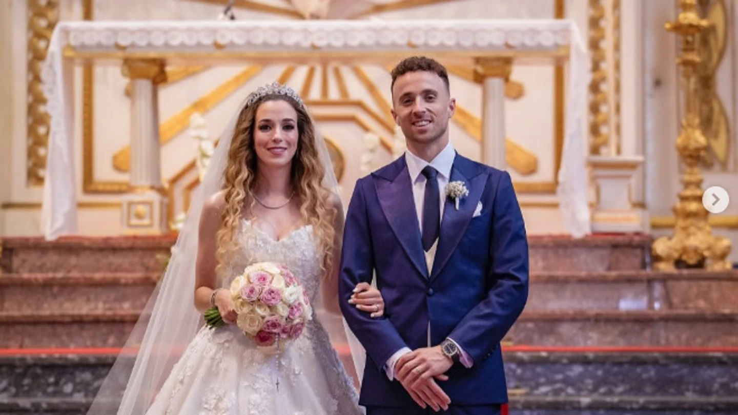 Rute Cardoso y Diogo Jota Rute Cardoso y Diogo Jota
