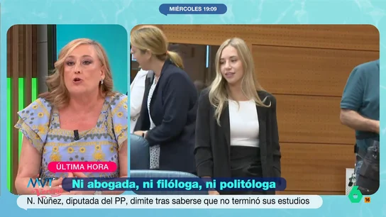 Elisa Beni, tras conocer la dimisión del Noelia Núñez (PP): "Feijóo no se puede permitir tener una portavoz que miente al Congreso" Elisa Beni, tras conocer la dimisión del Noelia Núñez (PP): "Feijóo no se puede permitir tener una portavoz que miente al Congreso"