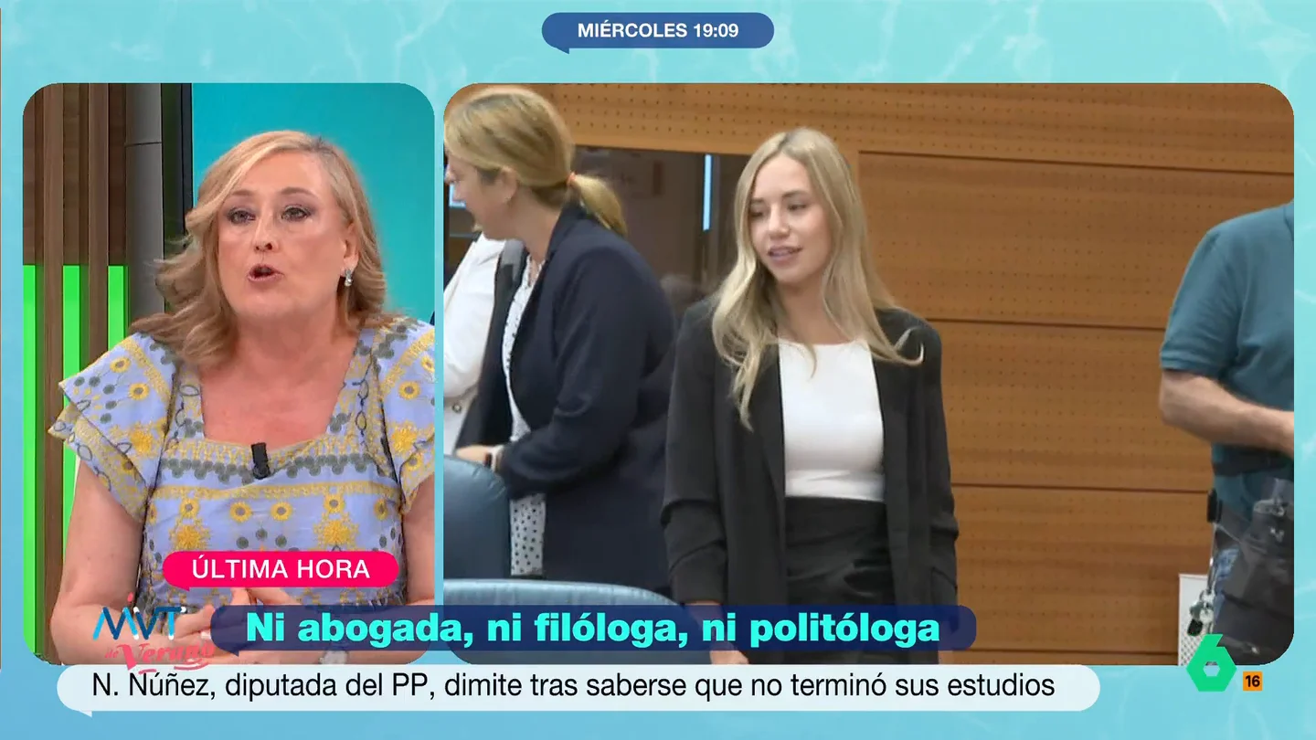 Elisa Beni, tras conocer la dimisión del Noelia Núñez (PP): "Feijóo no se puede permitir tener una portavoz que miente al Congreso" Elisa Beni, tras conocer la dimisión del Noelia Núñez (PP): "Feijóo no se puede permitir tener una portavoz que miente al Congreso"