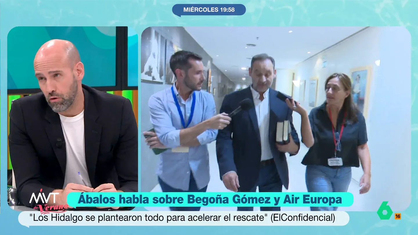 Gonzalo Miró, tajante sobre la última entrevista de Ábalos: "Me produce una mezcla entre lástima y repugnancia" Gonzalo Miró estalla en este vídeo tras la última entrevista de José Luis Ábalos y muestra su preocupación por "la cantidad de ciudadanos que, por su manera de actuar, se verán afectados por un Gobierno compuesto por la derecha y la ultraderecha".