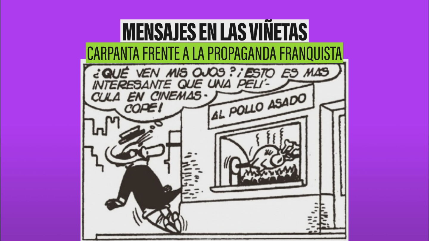 'Carpanta' frente a la propaganda franquista
