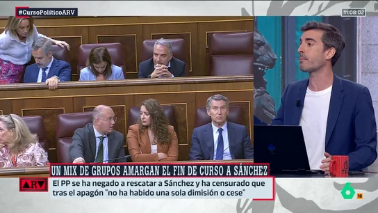 Pablo Simón analiza la situación del Gobierno tras el último revés en el Congreso: "Podemos ya está en una lógica total de oposición" Pablo Simón analiza la situación del Gobierno tras el último revés en el Congreso: "Podemos ya está en una lógica total de oposición"