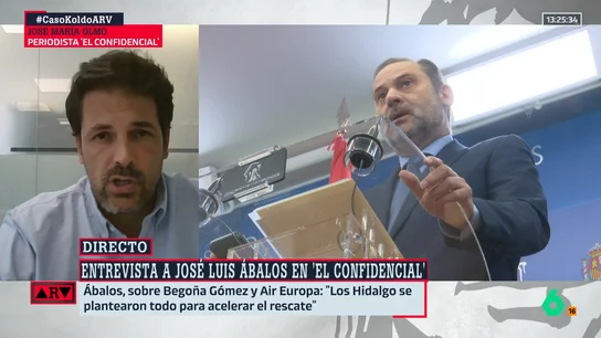 José María Olmo, tras entrevistar a Ábalos: "Me sorprendieron las condiciones en las que vive; no es lo que esperas de un exsecretario del PSOE" José María Olmo, tras entrevistar a Ábalos: "Me sorprendieron las condiciones en las que vive; no es lo que esperas de un exsecretario del PSOE"