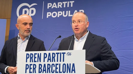 Miguel Tellado, este jueves en Barcelona. Miguel Tellado, este jueves en Barcelona.