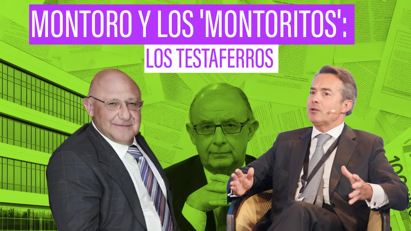 Montoro y sus 'Montoritos': cómo el exministro ocultó su control real del despacho con testaferros que firmaban y cobraban por él Montoro y sus 'Montoritos': cómo el exministro ocultó su control real del despacho con testaferros que firmaban y cobraban por él