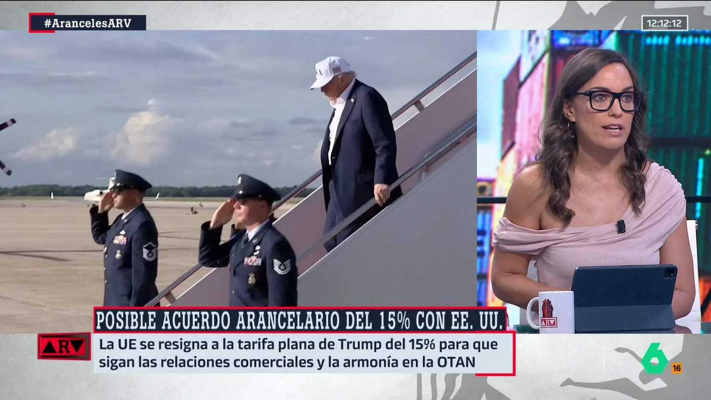 García Aller destaca que la conciliación con Trump no ha funcionado para negociar los aranceles: "Puede que entienda mejor el ataque" García Aller destaca que la conciliación con Trump no ha funcionado para negociar los aranceles: "Puede que entienda mejor el ataque"