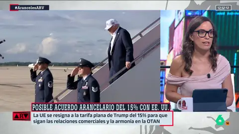 García Aller destaca que la conciliación con Trump no ha funcionado para negociar los aranceles: "Puede que entienda mejor el ataque" García Aller destaca que la conciliación con Trump no ha funcionado para negociar los aranceles: "Puede que entienda mejor el ataque"