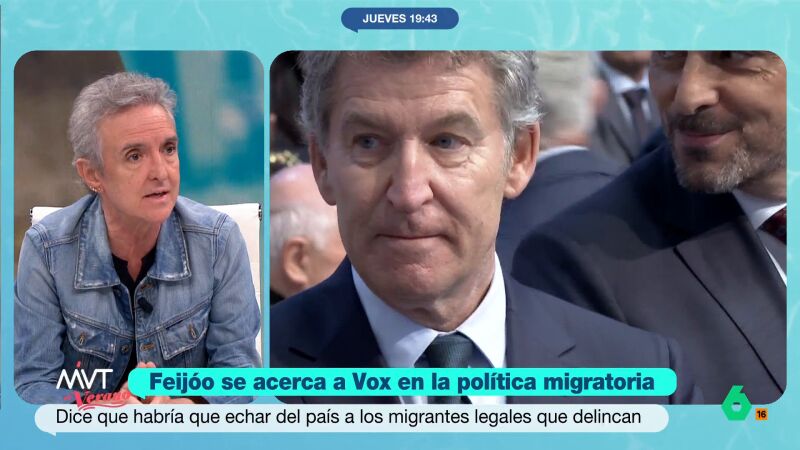 Ramoncín sentencia el discurso de Feijóo sobre la inmigración: "Es un barco a la deriva y está jugando con fuego"