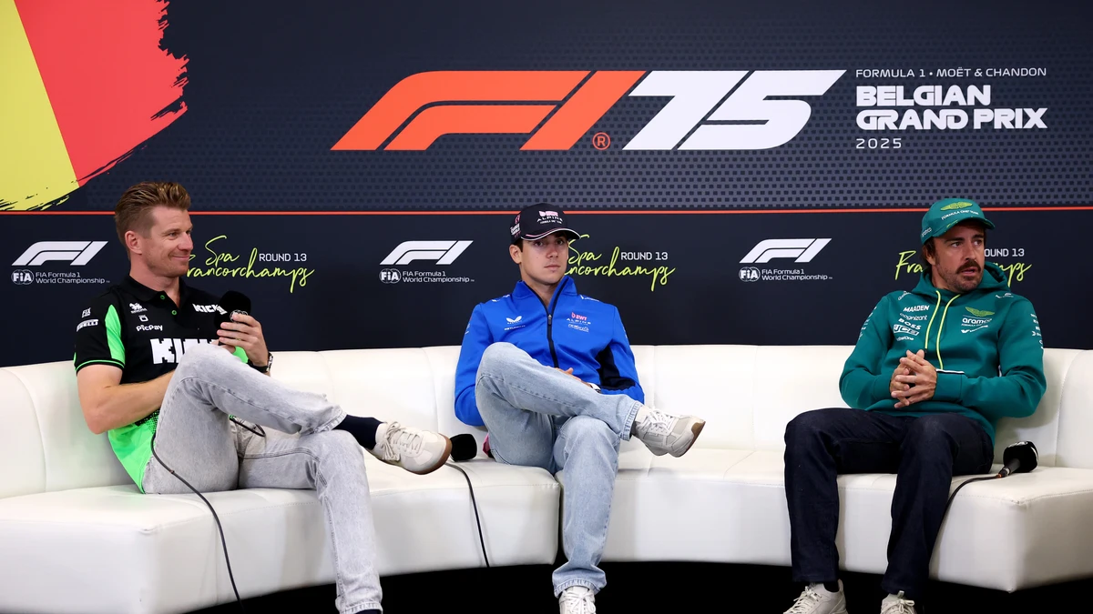 La broma de Fernando Alonso a Colapinto sobre la dureza de los F1 actuales: "Ahora los jóvenes..."