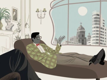 Cubierta de 'El viudo', de Luis Díaz de Bustamante