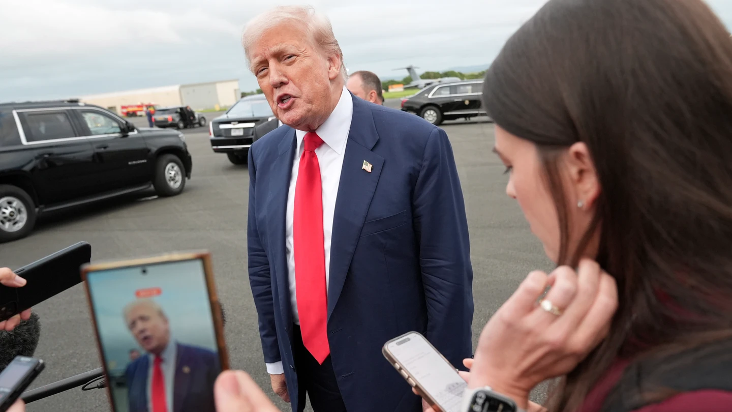 El presidente de EEUU, Donald Trump. El presidente de EEUU, Donald Trump.