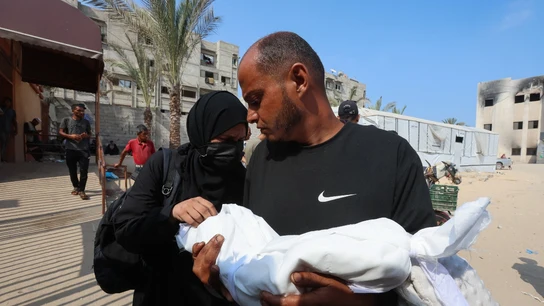 Zainab, bebé palestina muerta por desnutrición Zainab, bebé palestina muerta por desnutrición