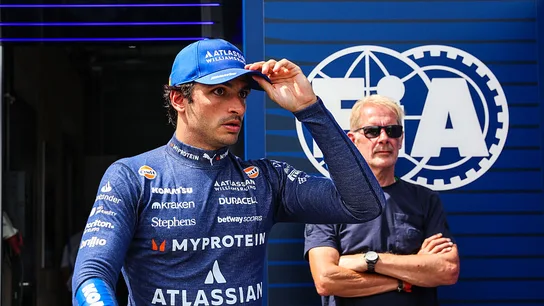 Carlos Sainz en el GP de Bélgica Carlos Sainz en el GP de Bélgica