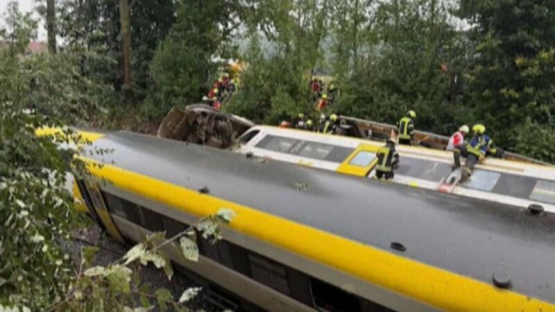 Accidente de tren en Alemania