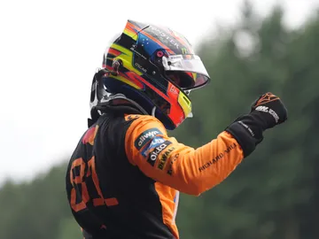 Piastri en el GP de Bélgica Piastri en el GP de Bélgica
