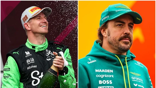 Fernando Alonso y Nico Hülkenberg Fernando Alonso y Nico Hülkenberg