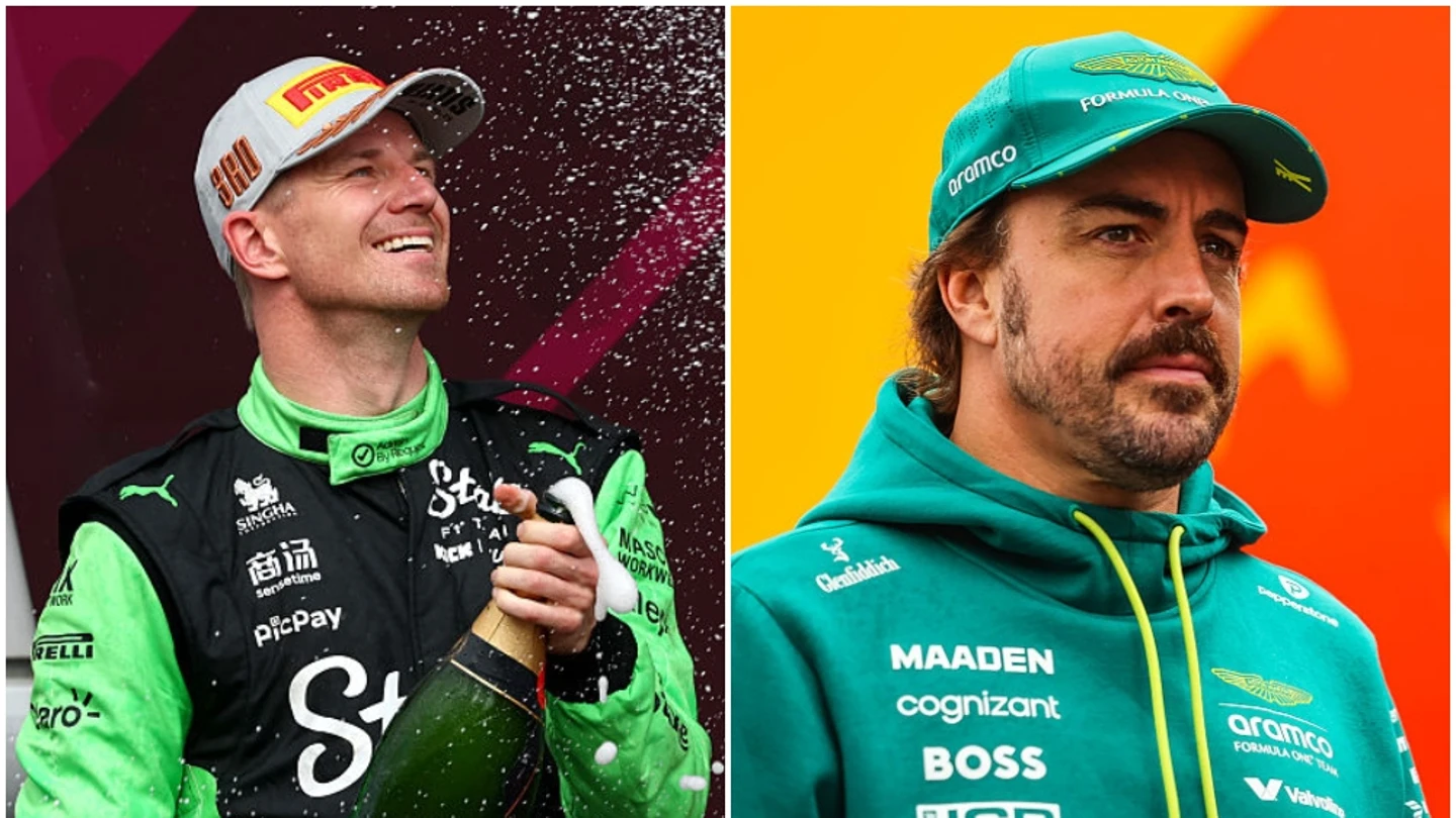 Fernando Alonso y Nico Hülkenberg Fernando Alonso y Nico Hülkenberg