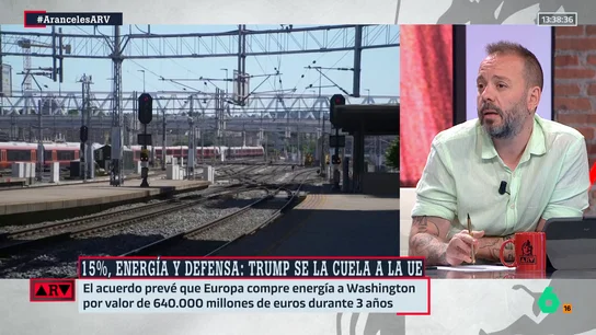 Antonio Maestre cuestiona la relación de la UE con EEUU: "Va siendo hora de dejar de llamar socio a Estados Unidos frente a la UE, porque un socio no pisotea los intereses de sus aliados" Antonio Maestre cuestiona la relación de la UE con EEUU: "Va siendo hora de dejar de llamar socio a Estados Unidos frente a la UE, porque un socio no pisotea los intereses de sus aliados"