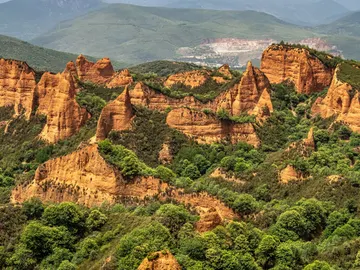 Las Médulas, en Bierzo, León Las Médulas, en Bierzo, León
