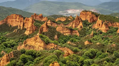 Las Médulas, en Bierzo, León Las Médulas, en Bierzo, León