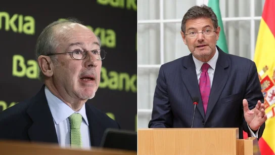 Rodrigo Rato y Rafael Catalá Rodrigo Rato y Rafael Catalá