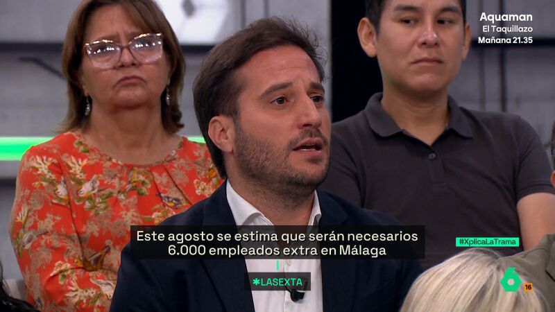 Diego, empresario: "Hay compañeros que dicen que no encuentran trabajadores porque estos prefieren jugar al pádel"