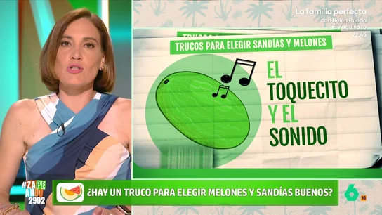 Los trucos de Boticaria García para saber si un melón o una sandía están en su punto: "Si suena hueco.." Los trucos de Boticaria García para saber si un melón o una sandía están en su punto: "Si suena hueco.."