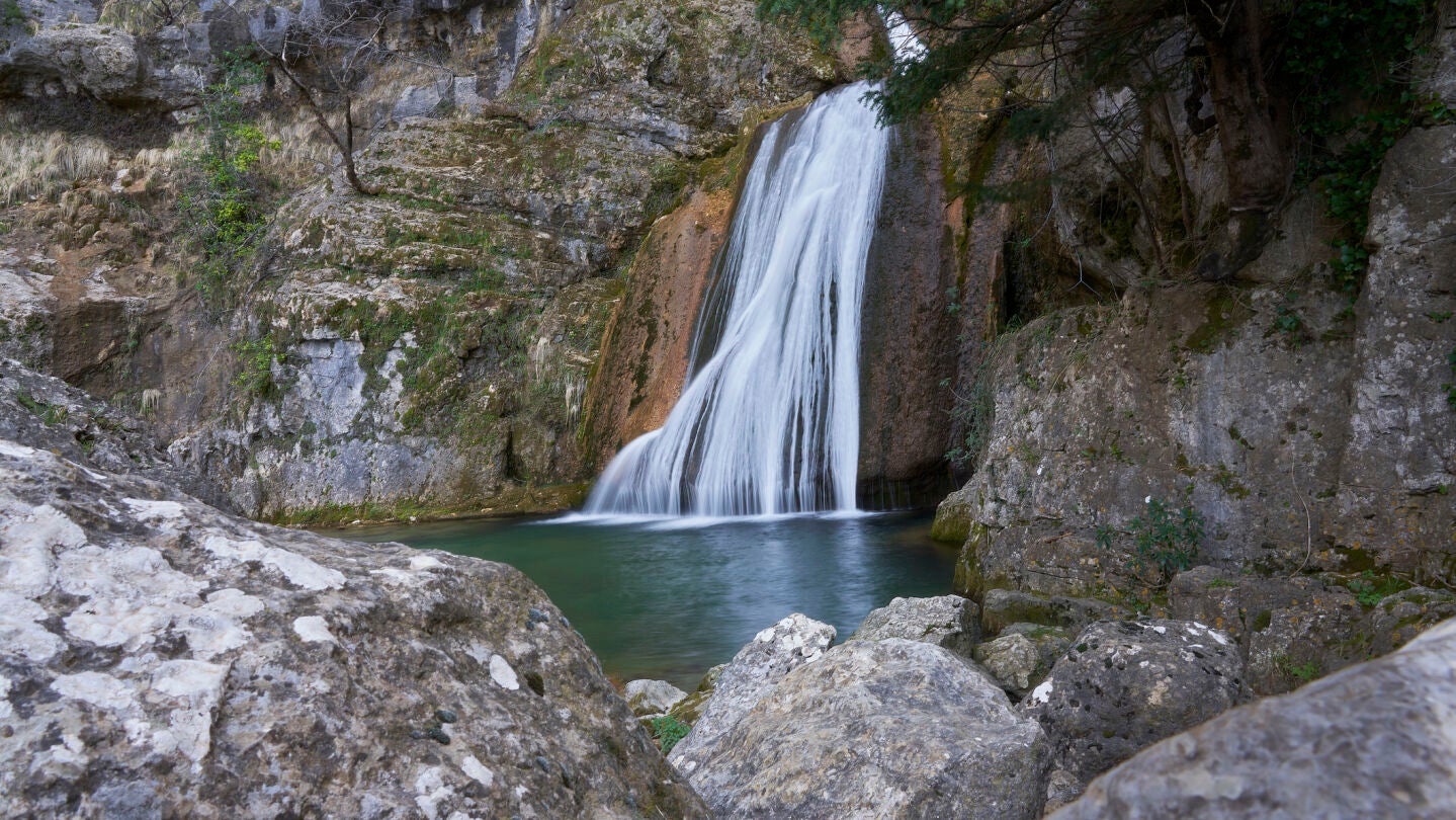 Nacimiento del r&iacute;o Mundo, en Albacete