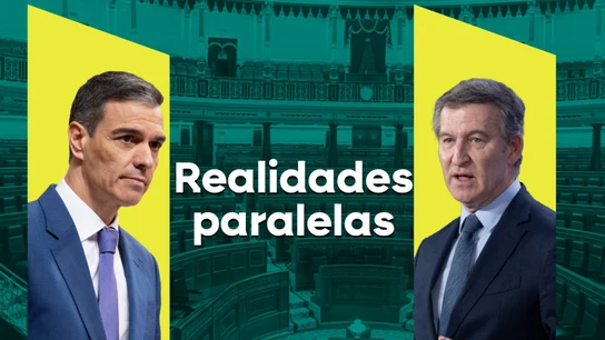 Ni presupuestos, ni pactos, ni visión de país: Sánchez y Feijóo solo coinciden en llegar (o seguir) en La Moncloa Ni presupuestos, ni pactos, ni visión de país: Sánchez y Feijóo solo coinciden en llegar (o seguir) en La Moncloa