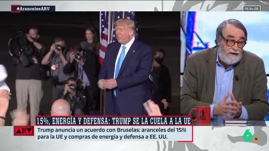 Cuartango, sobre la UE tras su acuerdo con EEU: "Mientras siga en esta actitud, continuará su declive en su papel en el mundo" Cuartango, sobre la UE tras su acuerdo con EEU: "Mientras siga en esta actitud, continuará su declive en su papel en el mundo"