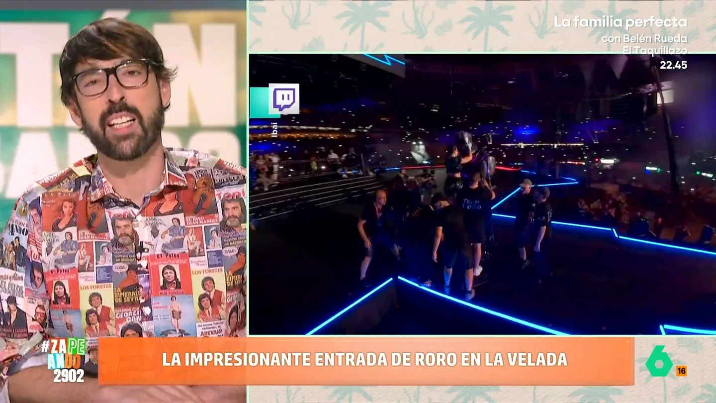 Quique Peinado se 'moja' sobre el combate entre RoRo y Abby en la Velada: "Soy de la corriente de opinión..." La streamer y la tiktoker se enfrentaron en un combate de boxeo que ha generado un gran debate sobre si la decisión del árbitro fue justa o no.