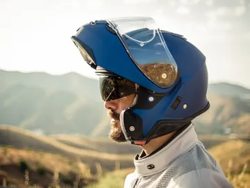 Modelo de un casco modular Modelo de un casco modular