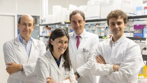 El grupo de investigadores encargado del estudio El grupo de investigadores encargado del estudio