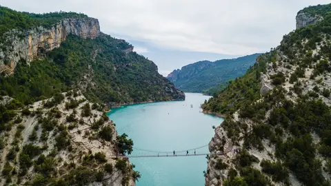 Congosto de Mont-Rebei, entre Lleida y Huesca Congosto de Mont-Rebei, entre Lleida y Huesca