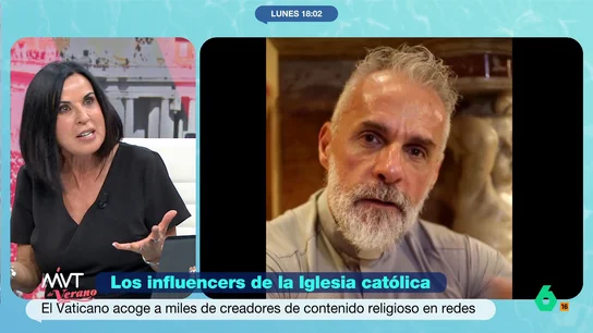 Bea de Vicente, sobre los 'influencers' religiosos y su papel en la Iglesia: "Es una estrategia inteligente" Bea de Vicente, sobre los 'influencers' religiosos y su papel en la Iglesia: "Es una estrategia inteligente"