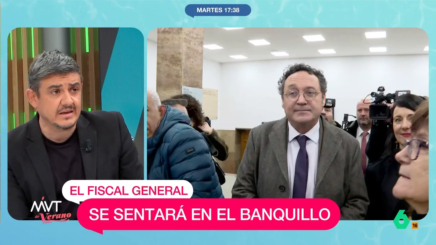 Pérez Medina, sobre el procesamiento del fiscal general: "Hay un voto particular de un magistrado al que se puede agarrar la defensa de García Ortiz" Pérez Medina, sobre el procesamiento del fiscal general: "Hay un voto particular de un magistrado al que se puede agarrar la defensa de García Ortiz"