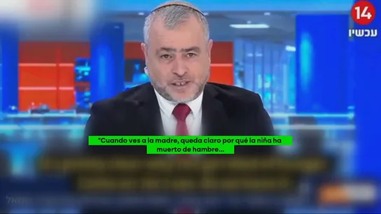 "Quizá se comió la comida de su hija": dos tertulianos israelíes se burlan del hambre en Gaza en plena catástrofe humanitaria "Quizá se comió la comida de su hija": dos tertulianos israelíes se burlan del hambre en Gaza en plena catástrofe humanitaria