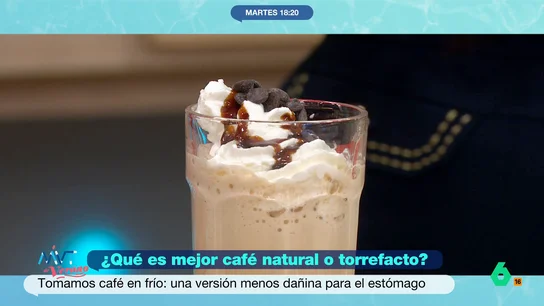 Aprende cómo elaborar un delicioso frappé con Pablo Ojeda, perfecto para tomarlo en verano El nutricionista muestra cómo es posible elaborar una receta muy sencilla a la par que deliciosa que tiene como protagonista este ingrediente tan popular. No te pierdas el paso a paso en el vídeo principal.