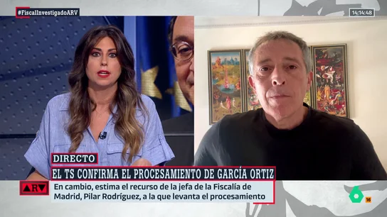 Miguel Ángel Campos analiza el procesamiento de García Ortiz: "De momento hay indicios, veremos si se sustancian" Miguel Ángel Campos analiza el procesamiento de García Ortiz: "De momento hay indicios, veremos si se sustancian"