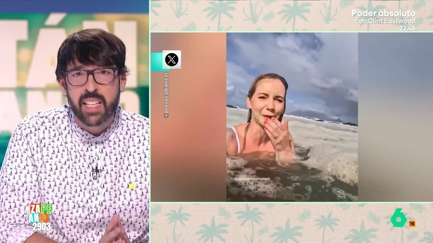 Quique Peinado, tras ver a una influencer bañándose en aguas residuales: "El año que viene va a las alcantarillas de Nueva York" Quique Peinado, tras ver a una influencer bañándose en aguas residuales: "El año que viene va a las alcantarillas de Nueva York"