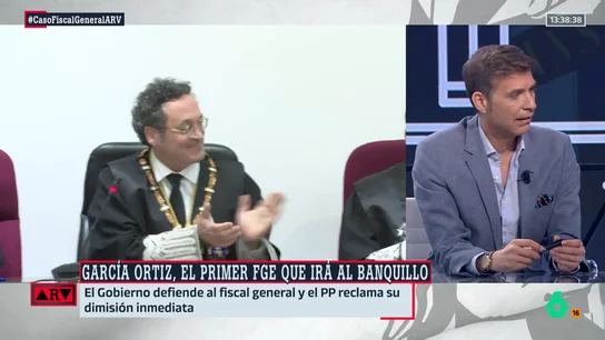 Pablo Pombo, sobre el fiscal general del Estado: "La autoridad de García Ortiz está triturada" Pablo Pombo, sobre el fiscal general del Estado: "La autoridad de García Ortiz está triturada"