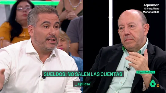 Gonzalo Bernardos, enfadado al escuchar a un empresario hablar de empleo: "Lo que dices no es verdad, habla con propiedad" Gonzalo Bernardos, enfadado al escuchar a un empresario hablar de empleo: "Lo que dices no es verdad, habla con propiedad"