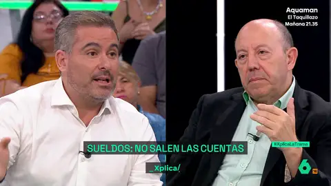 Gonzalo Bernardos, enfadado al escuchar a un empresario hablar de empleo: "Lo que dices no es verdad, habla con propiedad" Gonzalo Bernardos, enfadado al escuchar a un empresario hablar de empleo: "Lo que dices no es verdad, habla con propiedad"